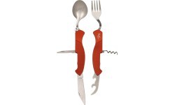 Sudedamas peilis/įrankių rinkinys FoxOutdoor 6in1