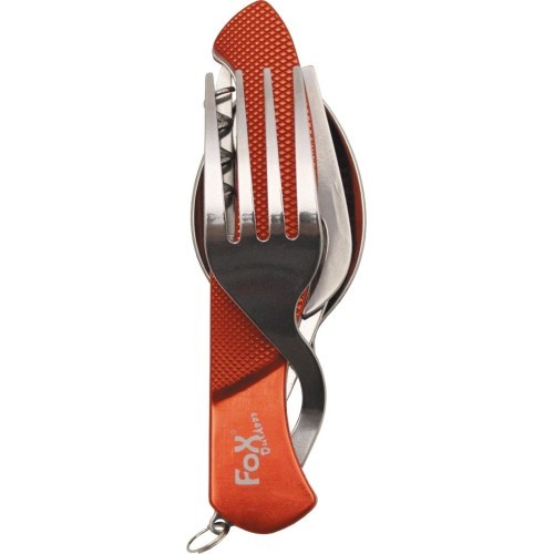 Sudedamas peilis/įrankių rinkinys FoxOutdoor 6in1