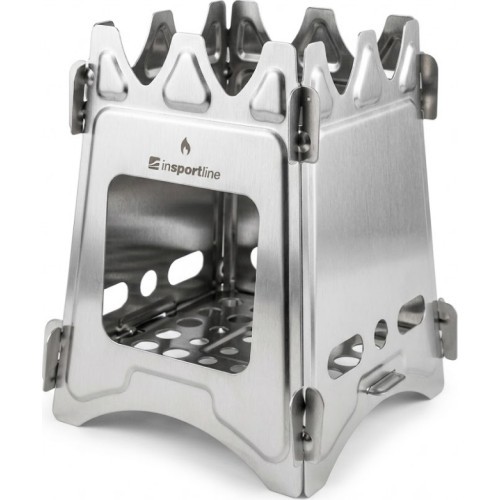 Folding Wood-Burning Camping Stove inSPORTline Stefol