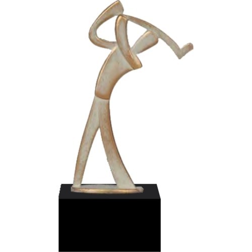 Statulėlė BEL445 Golfas - 20,5cm - Bronza