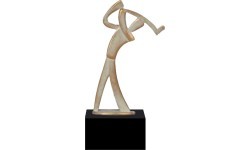 Statulėlė BEL445 Golfas - 20,5cm - Bronza