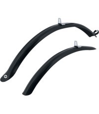 FORCE Sport Fender Set 24-28" (plastic, black)