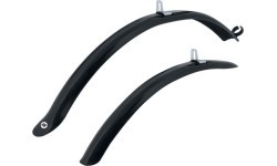 Purvasaugių komplektas FORCE Sport 24-28" (plastikas, juodi)