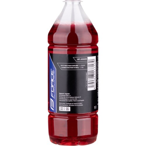 Dviračio valiklis FORCE PURA 1l (raudonas)