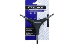 Raktas FORCE 3-galų 4/5/6 mm šešiakampiai