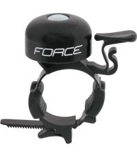 Звонок FORCE 22,2-31,8мм (чёрный)