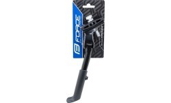 FORCE bicycle kickstand 12-20" (aluminum, black)
