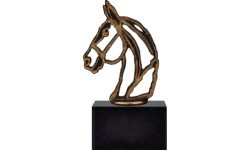 Figurine BEL562 Horse - 14cm - Bronza