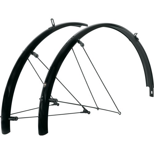 SKS Bluemels Basic 28" 45mm fender set, black