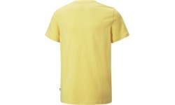 Puma Ess+ 2 Col Logo Tee Junior Yellow 586985 45