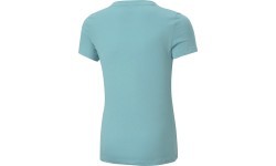 Футболка детская Puma Ess+ Logo Tee зелёная 846953 61