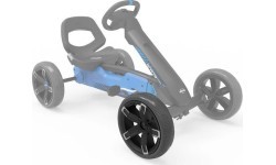 Ratas black-black 10x2,5 priekinis + lipdukas Roadster