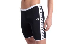 Plaukimo glaudės M Icons Swim Jammer Solid Black-White 100 - 510