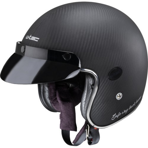 Motorcycle Helmet W-TEC Vacabro SWBH - Matt Carbon Pure