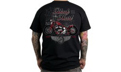 Футболка BLACK HEART Red Baron Chopper - Чёрный