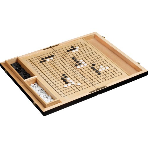 Game Piece Philos Go & Go Bang Casette Walnut 36.5x23 cm 