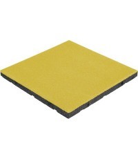 Guminė plytelė Base Standard - kvadratinė, geltona