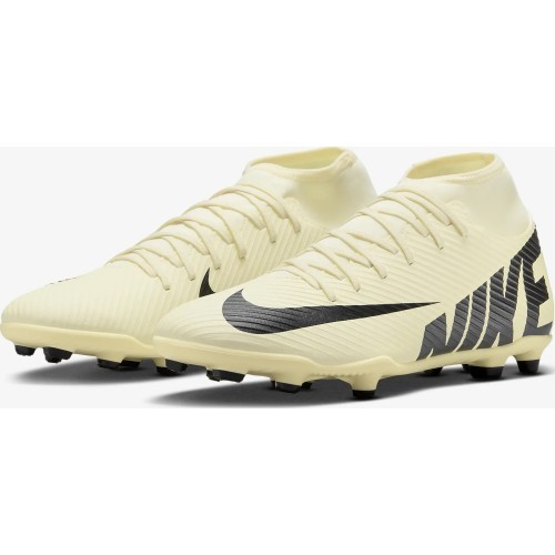 Nike Superfly 9 Club FG/MG Yellow Black Men's Football Boots DJ5961 700