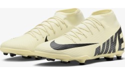 Nike Superfly 9 Club FG/MG Yellow Black Men's Football Boots DJ5961 700