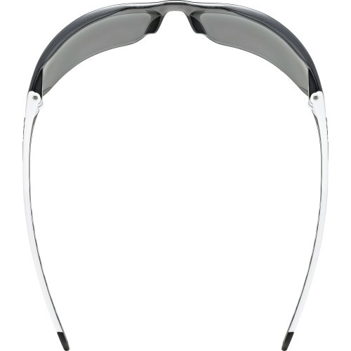 Uvex equate white matt / mirror silver glasses
