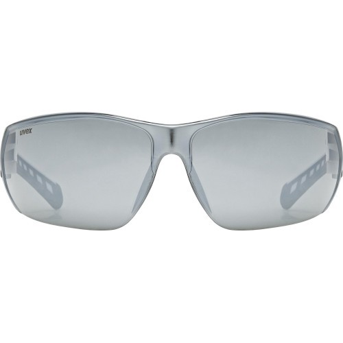 Uvex equate white matt / mirror silver glasses