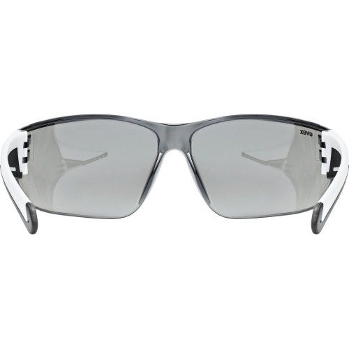 Akiniai Uvex equate white matt / mirror silver
