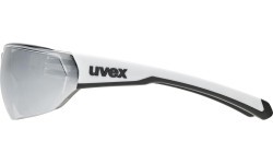 Очки Uvex equate white matt / mirror silver