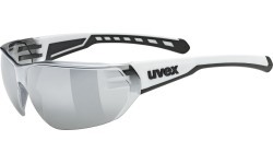Очки Uvex equate white matt / mirror silver