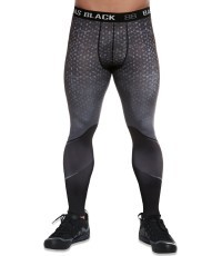 Мужские спортивные легинсы Hardmen BAS Black - Серый