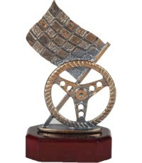 Statuette BEL502 Motorsport - 17cm - Bronza