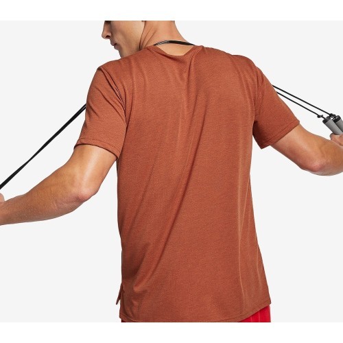 Футболка Nike M Nk Brt Top SS Hpr Dry, оранжевая