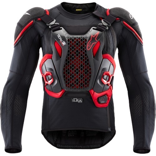 Oro pagalvės liemenė Alpinestars Tech-Air Off-Road System, juoda/raudona