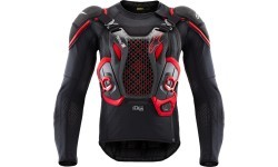 Oro pagalvės liemenė Alpinestars Tech-Air Off-Road System, juoda/raudona