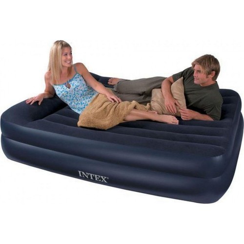 Inflatable Mattress Intex, Pump + Bag