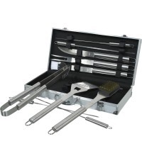 Barbecue Tools Set Cattara - 11pcs, Aluminium Case