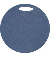 Apvalus sėdėjimo kilimėlis Yate, 2 sluoksnių, skersmuo 35 cm, mėlynas/rožinis