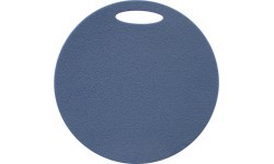 Apvalus sėdėjimo kilimėlis Yate, 2 sluoksnių, skersmuo 35 cm, mėlynas/rožinis