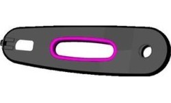 Buddy защита цепи черная/розовая