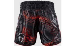 Venum Matupa Muay Thai šortai, juoda/raudona/sidabrinė
