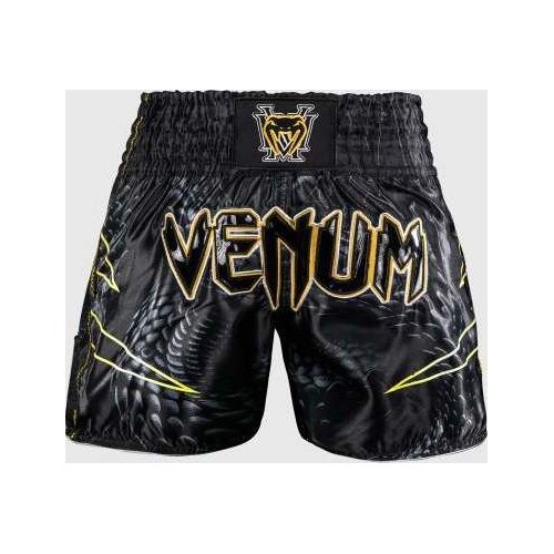 Venum Matupa Muay Thai šortai, juoda/pilka/auksinė