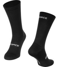 Носки FORCE Verdone, размер L-XL (43-47), черные