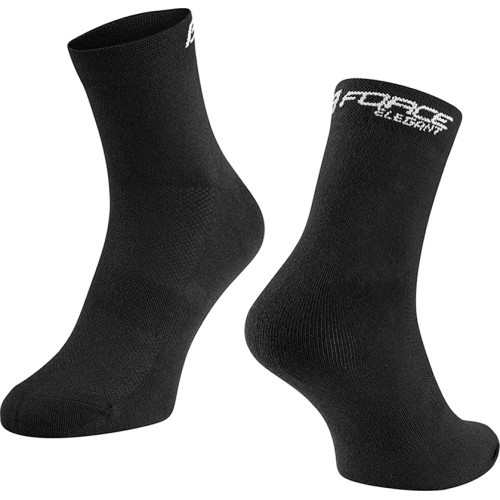 FORCE Elegant socks, size S-M (36-41), black