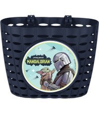 Велосипедная корзина на руль MANDALORIAN (тёмно-синяя)