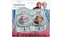 Детская защита для коленей и локтей FROZEN (зелёная)