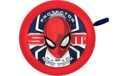 Велосипедный звонок SPIDERMAN, металлический (красный)