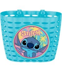 Велосипедная корзина на руль STITCH (голубая)