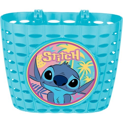 STITCH handlebar bicycle basket (light blue)