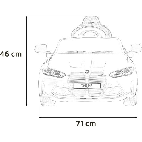 Vehicle BMW M4 White