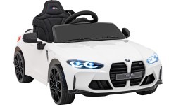 Elektromobilis BMW M4, baltas