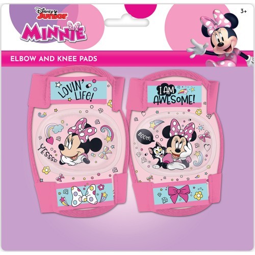 Детская защита для коленей и локтей MINNIE (розовая)